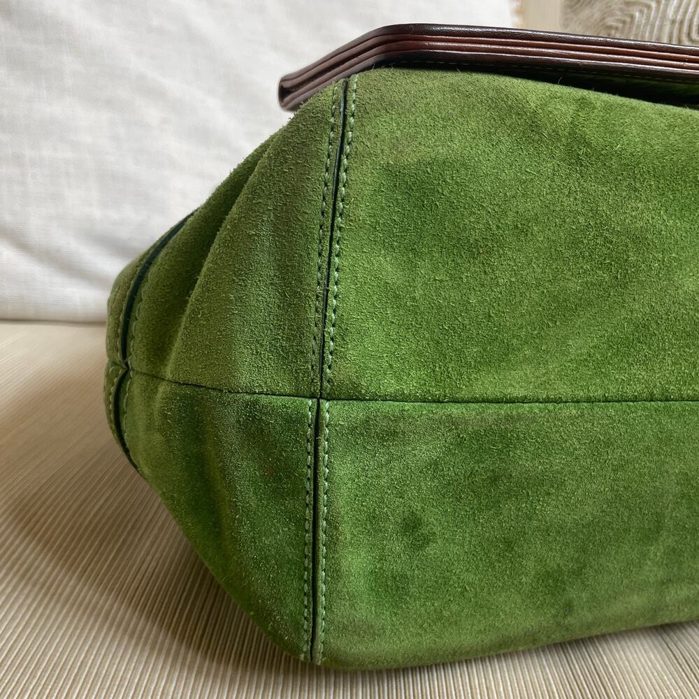 Rare Y2K Coach Signature Green Soho Buckle Tote Bag | 4-Pc Collector Set Micro C - Picture 13 of 14